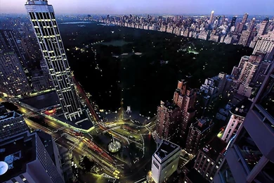 Manhattan Central Park From Above   Cityscapes Buildings And ...