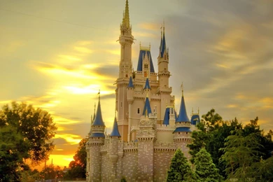 Download Wallpapers 2560x1024 Thomas Kincaid, Painting, Cinderella ...