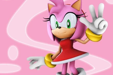 Amy The Hedgehog iPhone 4 Wallpapers