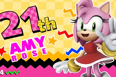 Amy Rose 21th Anniversary Wallpapers By NuryRush On DeviantArt