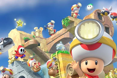 4 Captain Toad: Treasure Tracker HD Wallpapers