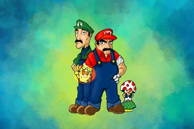 Luigi And Mario   Super Mario Wallpapers