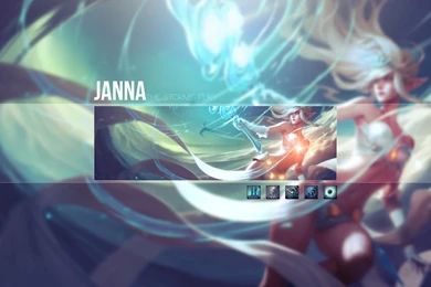 League Of Legends, Janna Wallpapers HD / Desktop And Mobile ...