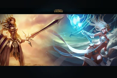 Leona Vs Janna HD Wallpapers