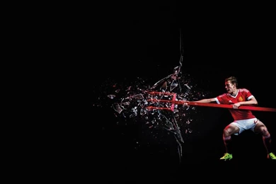 James Wilson 2015 2016 Manchester United Adidas Home Kit ...