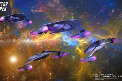 Wallpapers Deep Space Nine Star Trek Ship Jem Hadar Fighters Free ...