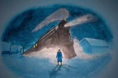 Polar Express Mural By Muse102685 On DeviantArt