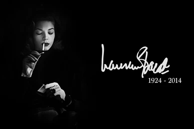 Lauren Bacall 1942 2014 Wallpapers With Signature