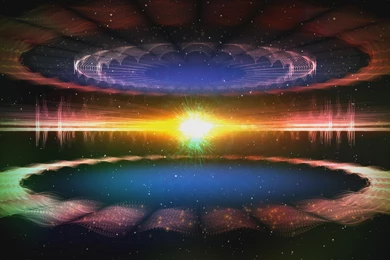 4K Colorful Shiny Sunset Moving Backgrounds Wallpapers Animation