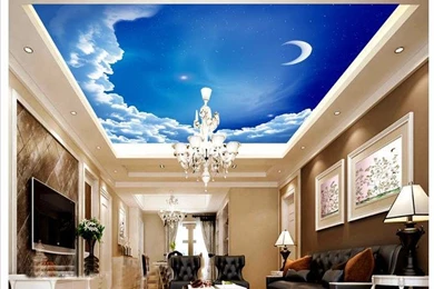 Online Get Cheap Ceiling Wallpapers Designs  Aliexpress.com ...