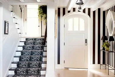 Great Black White Stripe Wallpapers Unique Self Adhesive Fancy Wall ...