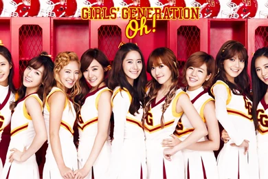 Hand painted SNSD Desktop Background: A Unique Way To 'Paint' Your ...