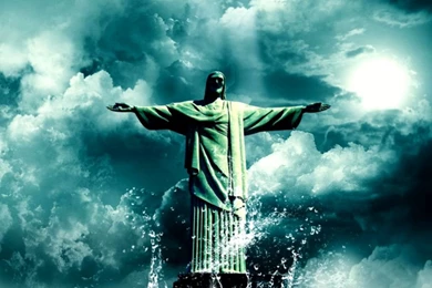 Landscape Wallpapers Tatue Jesus Rio De Janeiro Brazil Hd ...
