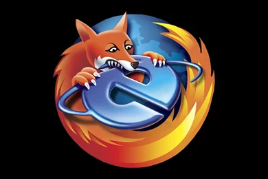 Firefox Vs Internet Explorer   Wallpapers