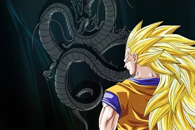 Dbz Wallpapers Goku Shenron Ssj3 Super Saiyan 3 Pictures, Images ...
