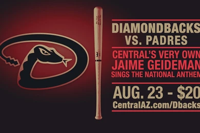 CentralAZ.com   Diamondbacks Vs. Padres