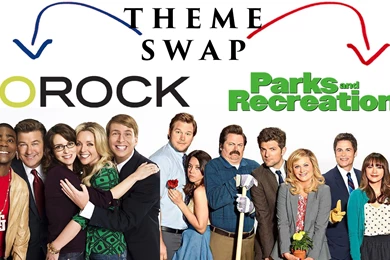 THEME SWAP: 30 Rock/Parks And Recreation   YouTube