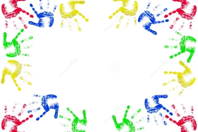 Kids Hands Frame PPT Backgrounds For Powerpoint Templates Kids ...