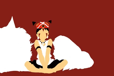 Princess Mononoke   Minimalist Wallpapers By Housesofwolves On ...
