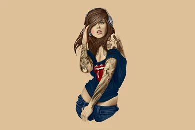 Tattoo Girls Wallpapers   Wallpapers Zone