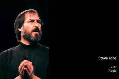 Steve Jobs With Apple Wallpapers