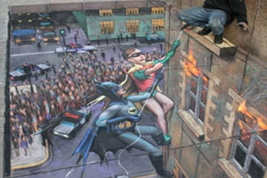 3D Street Art Illusions   Wallpaper.