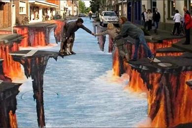3D Street Illusions HD Wallpapers – Wallpaper202