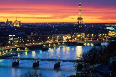 City Cities France Paris Bridge Eiffel Tower HD Lovely Wallpapers ...