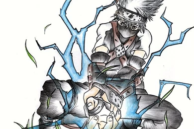 Kakashi First Chidori By MorgothPalantir On DeviantArt