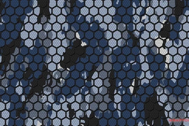 HEX Mesh Camo 01 Blue   Decal Style Skin Fits Sony PS