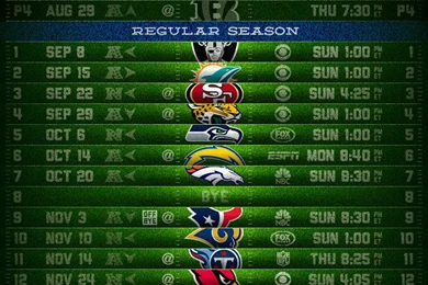 Gentleman, I've Made A Season Schedule Designed To Fit Inside Your ...