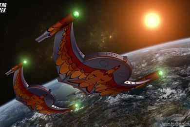 Star Trek Romulan Bird Of Prey, Free Star Trek Computer Desktop ...