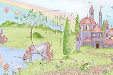 Rainbow Magic Wallpapers Mural