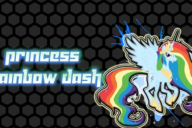 Princess Rainbow Dash Fighting Is Magic Wallpapers By ...