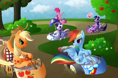My Little Pony Friendship Is Magic, Rainbow Dash, Applejack ...