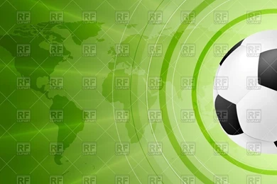 Green Anstract Sport Backgrounds With Soccer Ball, 94661, Sport And ...