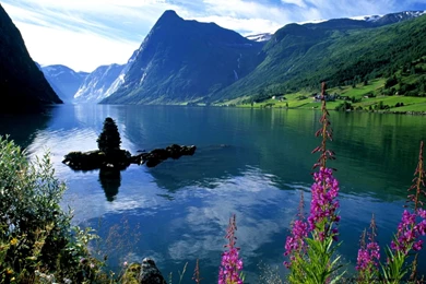 Beautiful Lakes Nature Photography Wallpapers