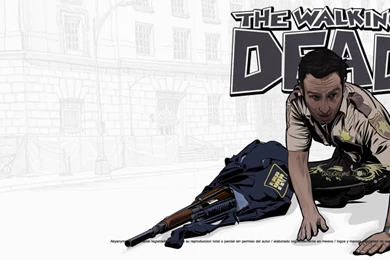 Wallpapers The Walking Dead Rick Grimes Vector 1366x768