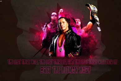 Bret Hart   Bret " Hitman" Hart Wallpapers (19173853)   Fanpop
