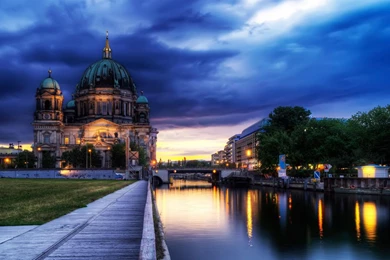 German Capital Berlin Scenery Scenery Widescreen Wallpapers ...