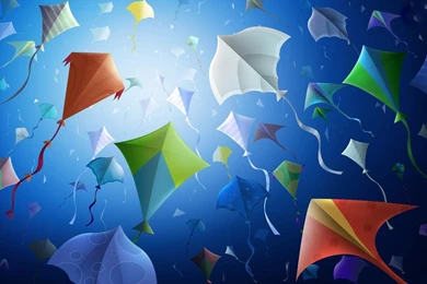 Free Download Wallpapers HD : Kites In The Sky Flying Festival On ...