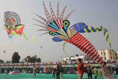 Free Download Wallpapers HD : Kites In The Sky Flying Festival On ...
