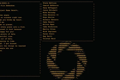 Science, Portal, GLaDOS, Ascii, Aperture Laboratories, Still Alive ...