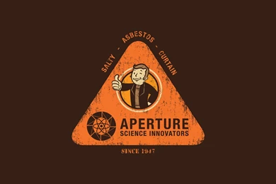 Portal Minimalistic Fallout Funny Artwork Aperture Laboratories 2 ...