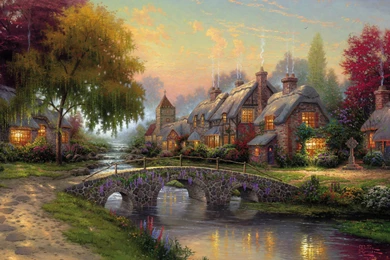 Thomas Kinkade Summer Wallpapers High Resolution