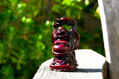 Little Buddha Statue Desktops By Terry Majamaki