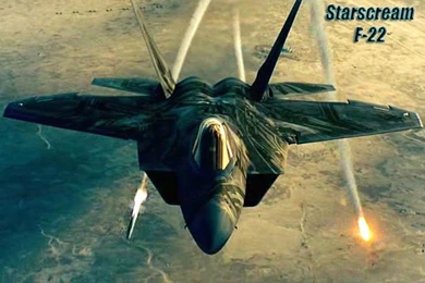 F 22 Starscream   Wallpaper.