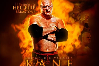 WWE Kane "Through Hellfire & Brimstone" Wallpaper. ~ Unchained WWE ...