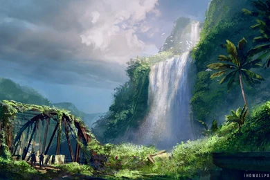 Far Cry 3 Waterfalls HD Wallpapers   IHD Wallpapers