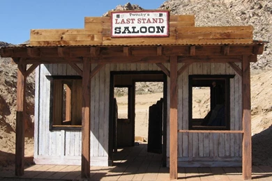 RePin Image: The Gold Strike Saloon On Pinterest